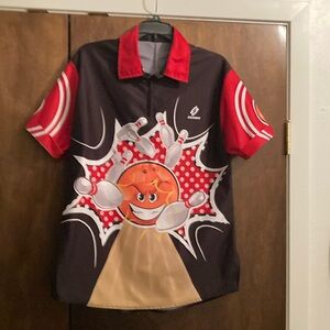 Scuds men’s bowling shirt, size large
